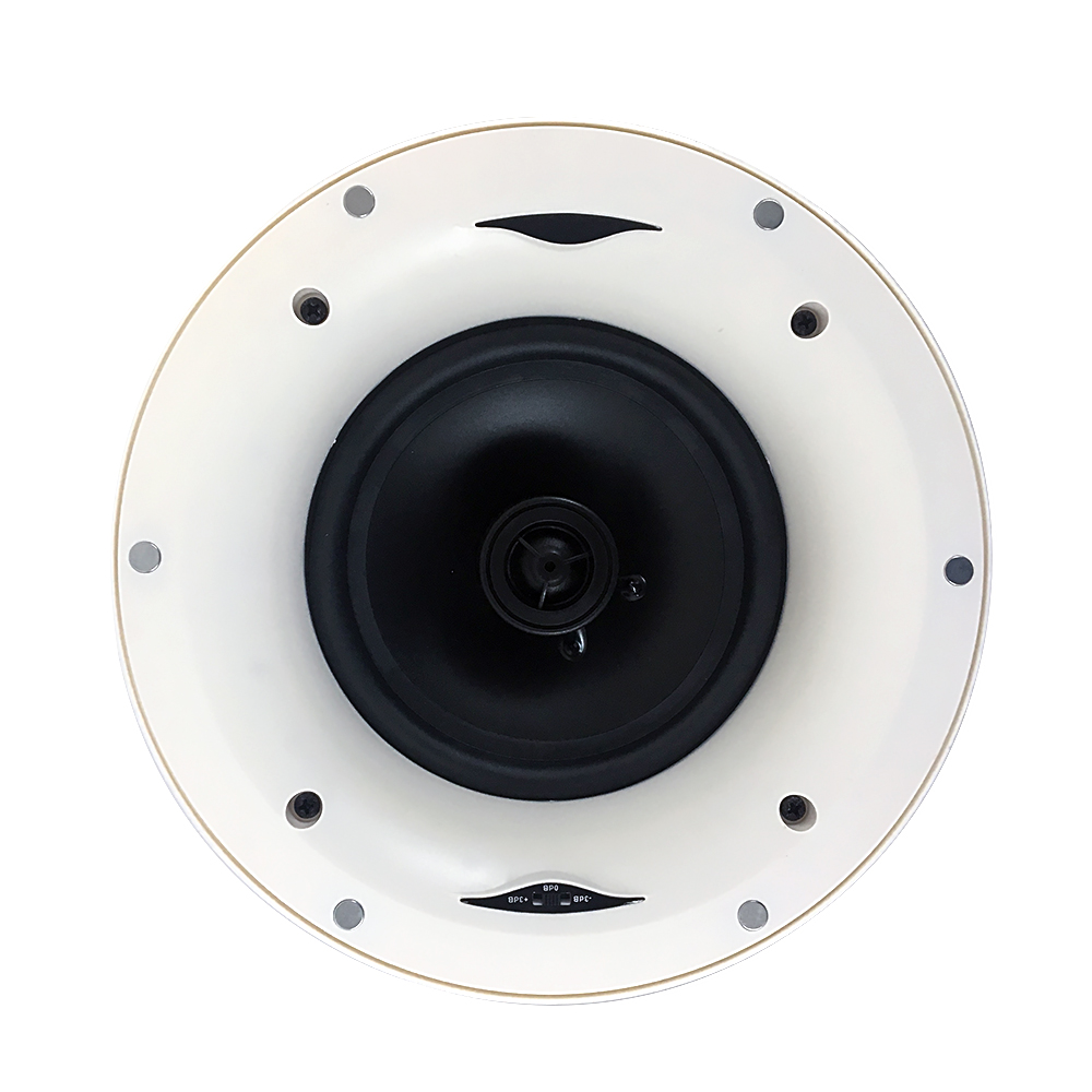 HF-C6FLE: 6.5" 2-Way Frameless Ceiling Speaker, 120W Max (Pair)
